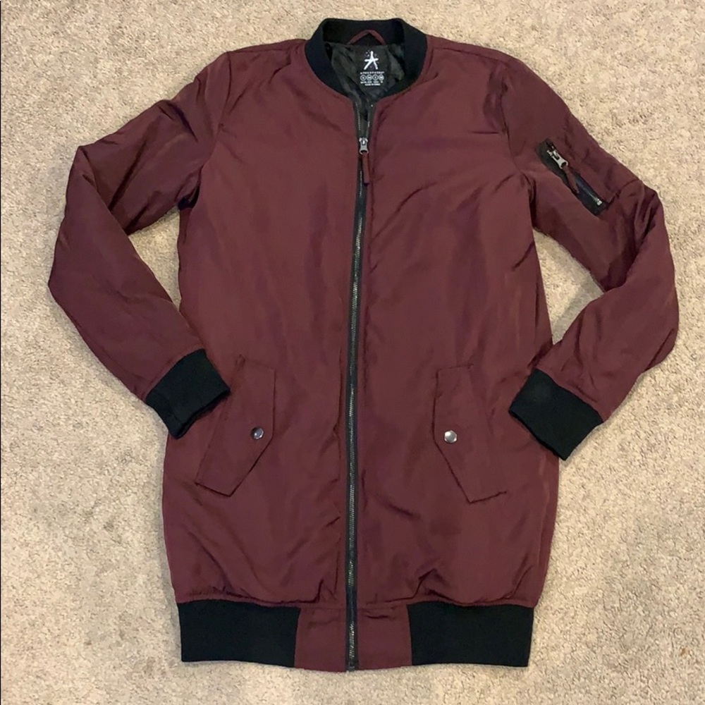 Maroon jacket